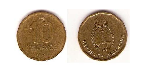 10 Centavo 阿根廷 Tin/铝/銅/Zinc 