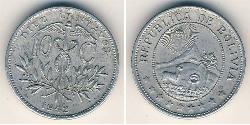 10 Centavo Plurinational State of Bolivia (1825 - ) Zinc 