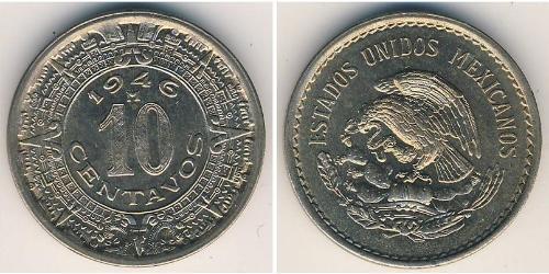 10 Centavo United Mexican States (1867 - )  