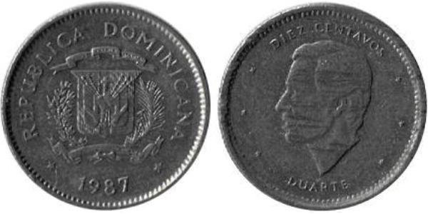 10 Centavo 多明尼加  