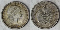 10 Centavo 哥伦比亚 銀 