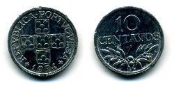 10 Centavo Second Portuguese Republic (1933 - 1974) 铝 