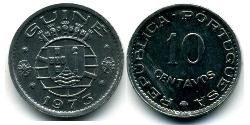 10 Centavo 葡屬幾內亞 (1474 - 1974) 铝 