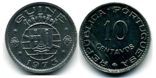 10 Centavo 葡屬幾內亞 (1474 - 1974) 铝 