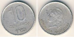 10 Centavo 阿根廷 铝 