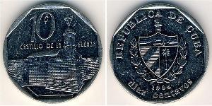 10 Centavo Cuba 銅/镍 