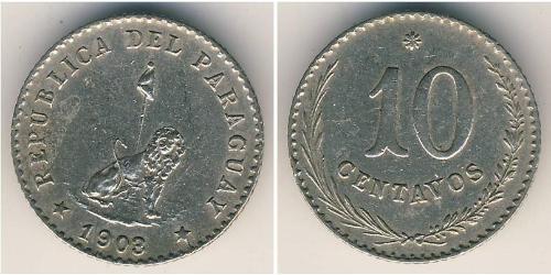 10 Centavo 巴拉圭 銅/镍 