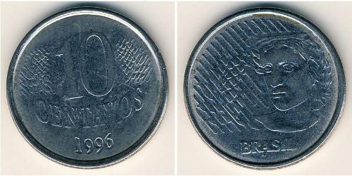 10 Centavo 巴西 銅/镍 
