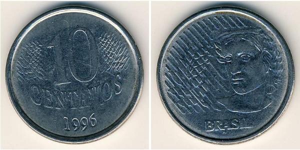 10 Centavo 巴西 銅/镍 