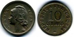 10 Centavo 葡屬西非 (1575 - 1975) 镍/銅 