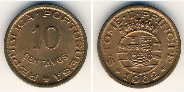 10 Centavo 圣多美和普林西比 青铜 