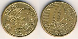 10 Centavo 巴西 黃銅 