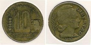 10 Centavo 阿根廷 黃銅 