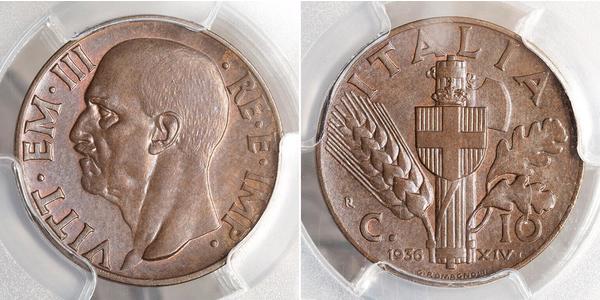 10 Centesimo Kingdom of Italy (1861-1946) Bronze/Aluminium 