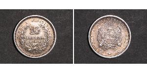 10 Centesimo Uruguay Silber 