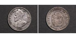 10 Centesimo Republic of Panama Silver Vasco Núñez de Balboa (1475 – 1519)