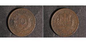 10 Centesimo République dominicaine  