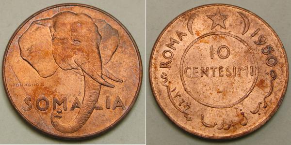 10 Centesimo Somalia  