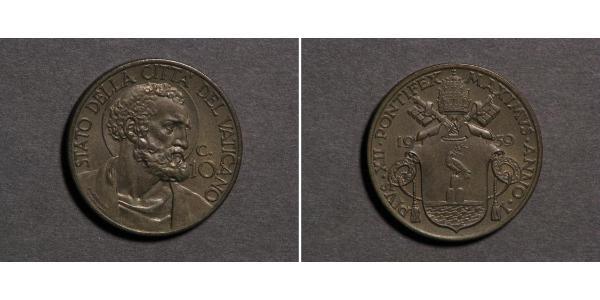 10 Centesimo Vatican (1926-)  