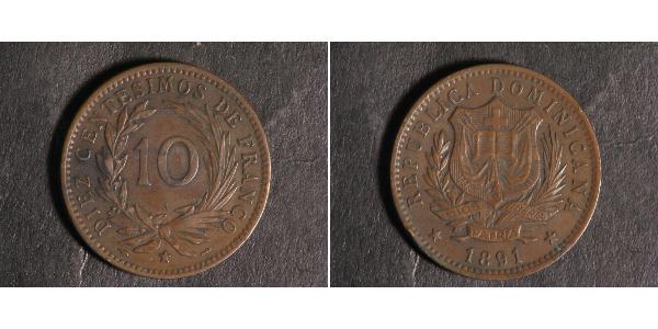 10 Centesimo 多明尼加  