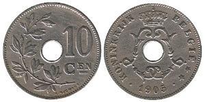 10 Centime Belgique Cuivre/Nickel 