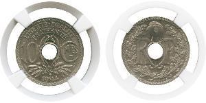 10 Centime Vichy France (1940-1944) / Troisième République (1870-1940)  Cuivre/Nickel 