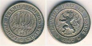 10 Centime Belgien Kupfer/Nickel 