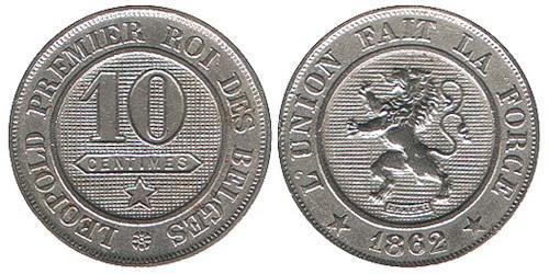10 Centime Belgien Kupfer/Nickel 