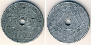 10 Centime 比利时 Zinc 