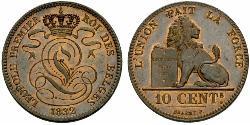 10 Centime Belgien  