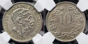 10 Centime Lussemburgo  