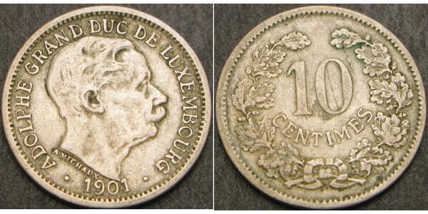 10 Centime Luxembourg (pays)  