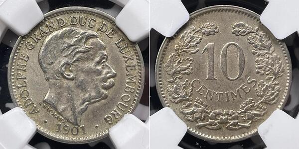 10 Centime Luxemburg  