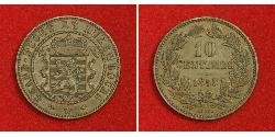 10 Centime 卢森堡 銅 