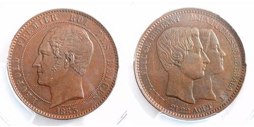 10 Centime 比利时 銅 