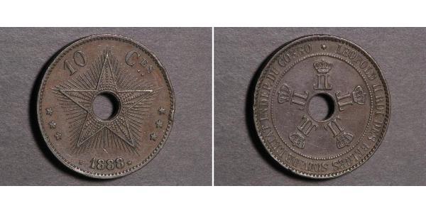 10 Centime 比屬剛果 (1908 - 1960) 銅 