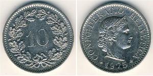 10 Centime / 10 Rappen Suisse Cuivre/Nickel 