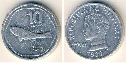 10 Centimo Filippine Alluminio 