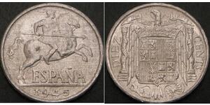 10 Centimo Francoist Spain (1936 - 1975) Aluminium 