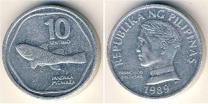 10 Centimo Philippines Aluminium 