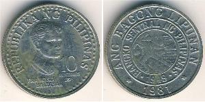 10 Centimo Filipinas Níquel/Cobre 