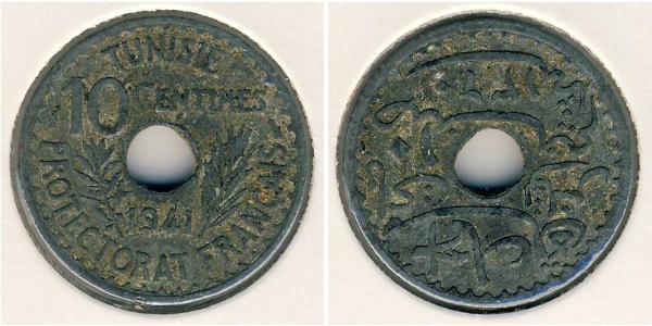 10 Centimo Tunisia  