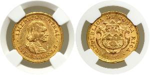 10 Colon Costa Rica Oro Cristoforo Colombo (1451 - 1506)