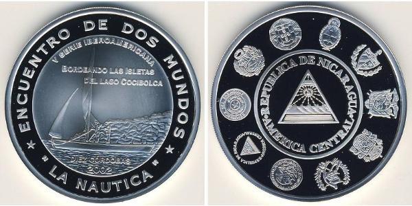10 Cordoba Nicaragua Argent 