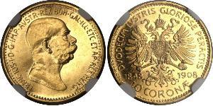 10 Corona Austria-Hungary (1867-1918) Gold Franz Joseph I (1830 - 1916)