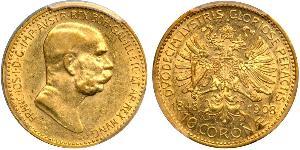 10 Corona Austria-Hungary (1867-1918) Gold Franz Joseph I (1830 - 1916)