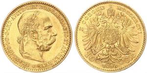 10 Corona Austria-Hungary (1867-1918) Gold Franz Joseph I (1830 - 1916)