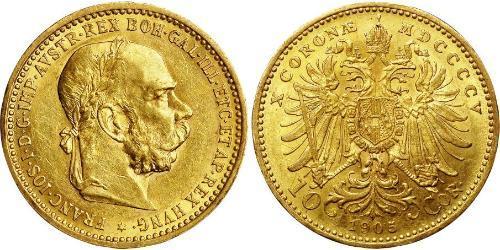 10 Corona Austria-Hungary (1867-1918) Gold Franz Joseph I (1830 - 1916)