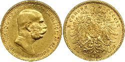10 Corona Österreich-Ungarn (1867-1918) Gold Franz Joseph I (1830 - 1916)