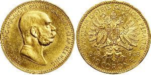 10 Corona Österreich-Ungarn (1867-1918) Gold Franz Joseph I (1830 - 1916)